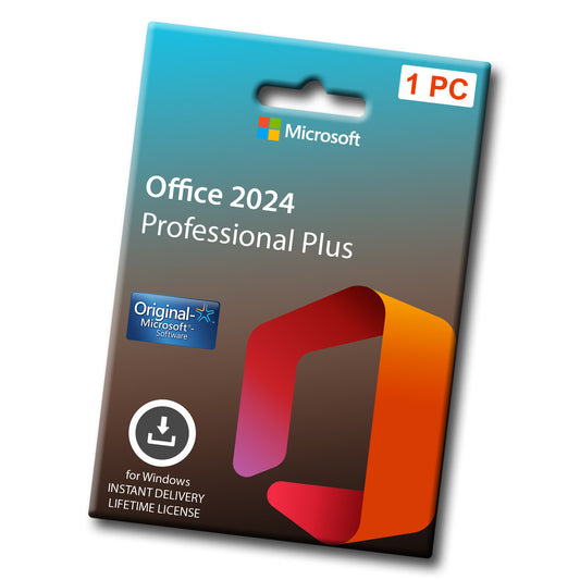 MS Office 2024 Pro Plus Product Key License 32 & 64 bit 1 Pc for Windows